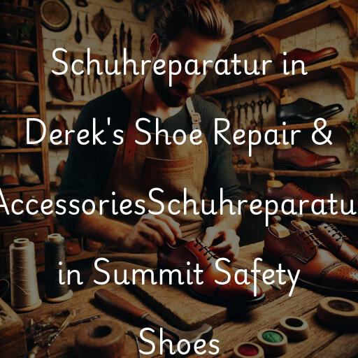 Schuhreparatur in