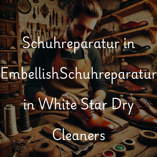 Schuhreparatur in