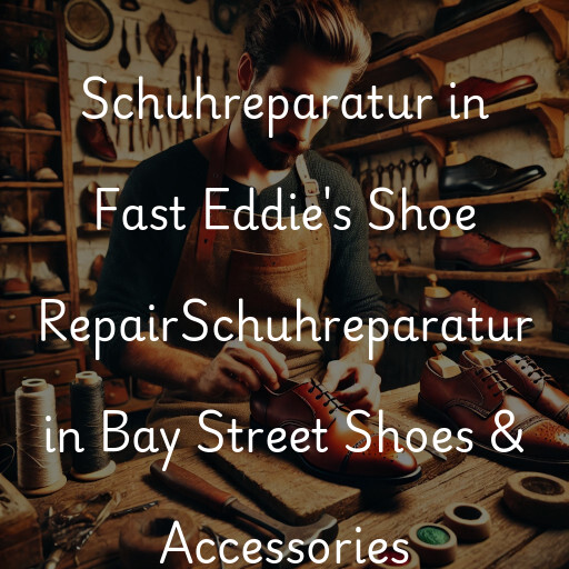 Schuhreparatur in