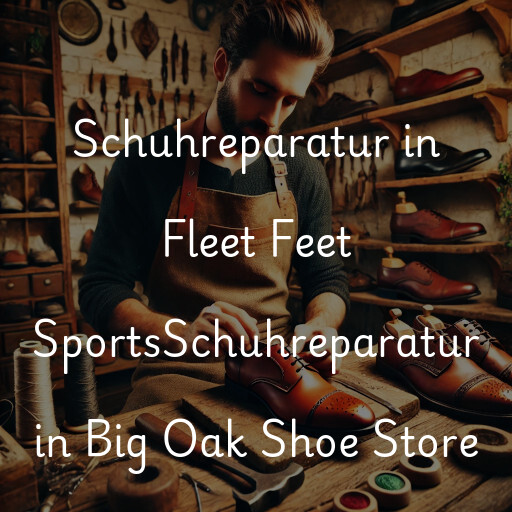 Schuhreparatur in