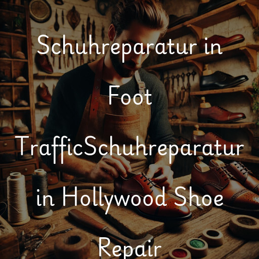 Schuhreparatur in