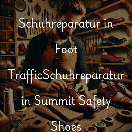Schuhreparatur in