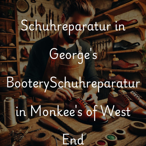 Schuhreparatur in