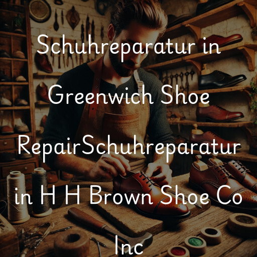 Schuhreparatur in