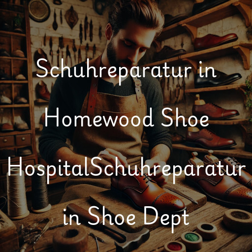 Schuhreparatur in