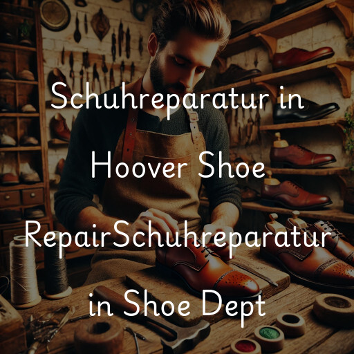 Schuhreparatur in