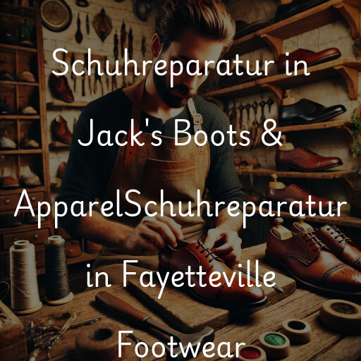 Schuhreparatur in