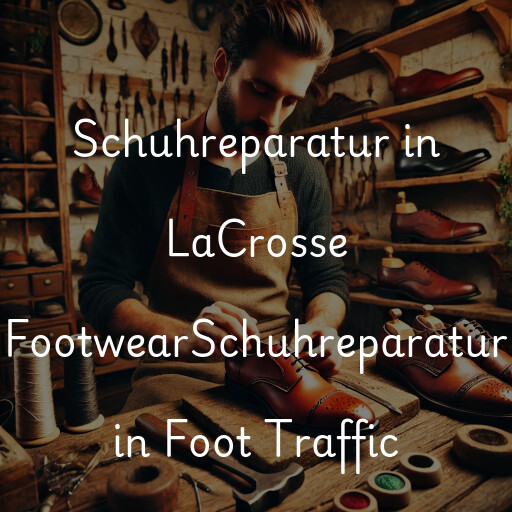 Schuhreparatur in