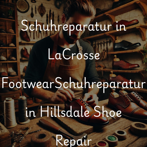 Schuhreparatur in