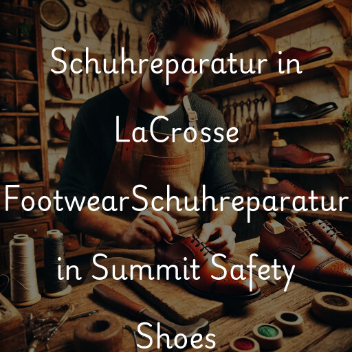 Schuhreparatur in