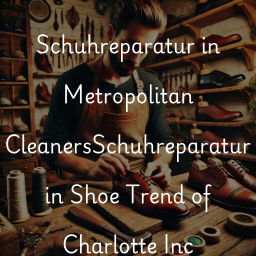 Schuhreparatur in