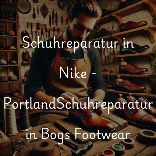 Schuhreparatur in