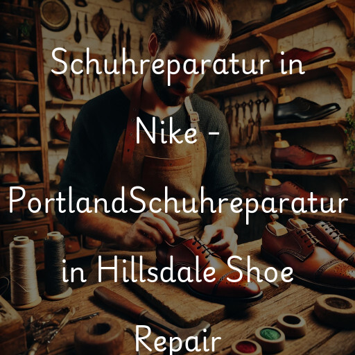 Schuhreparatur in