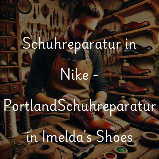 Schuhreparatur in