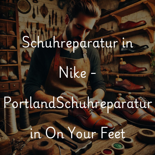 Schuhreparatur in