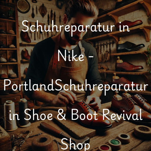 Schuhreparatur in