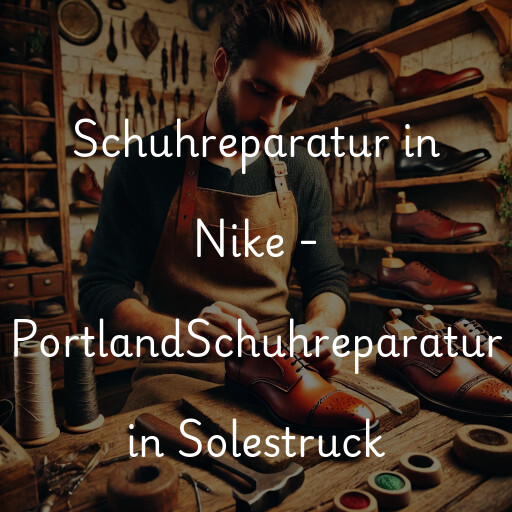 Schuhreparatur in