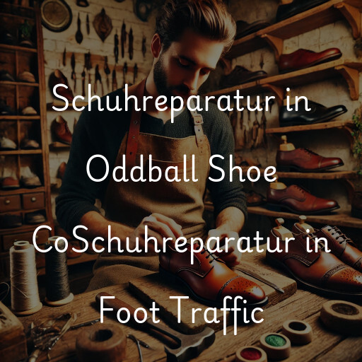 Schuhreparatur in