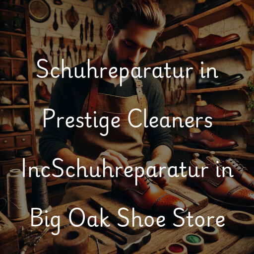 Schuhreparatur in