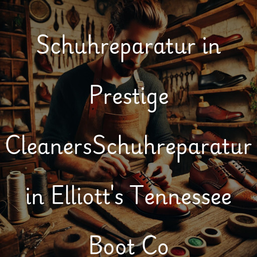 Schuhreparatur in