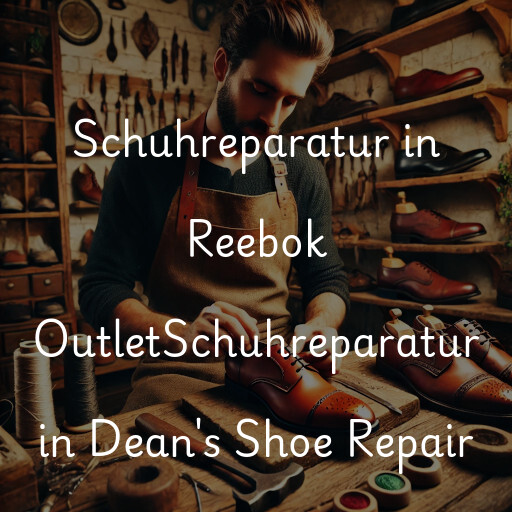 Schuhreparatur in