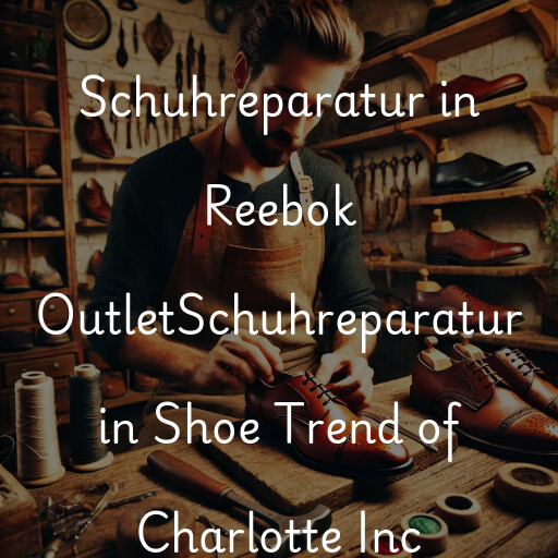 Schuhreparatur in