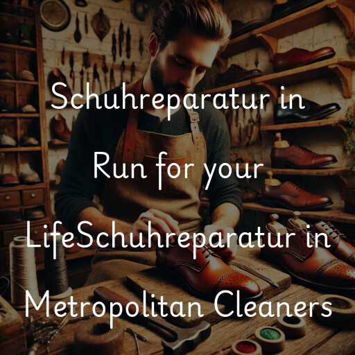 Schuhreparatur in