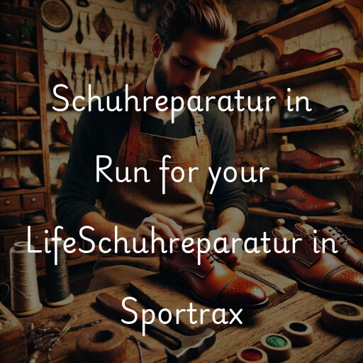 Schuhreparatur in
