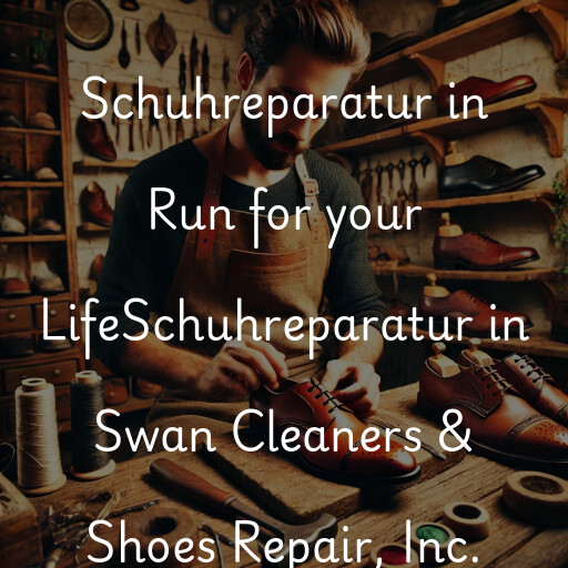 Schuhreparatur in