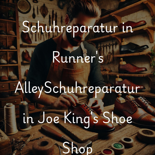 Schuhreparatur in