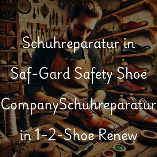 Schuhreparatur in