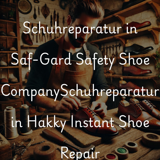 Schuhreparatur in