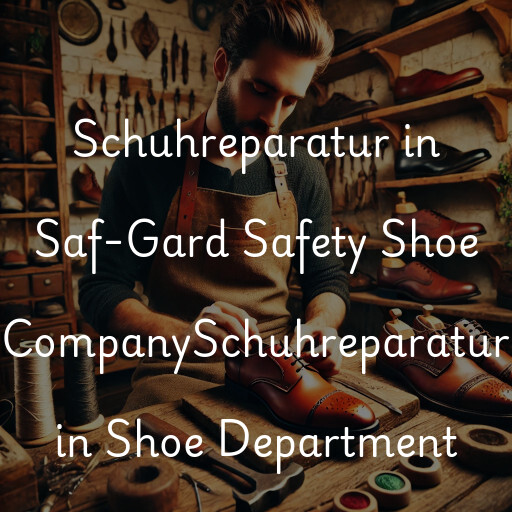 Schuhreparatur in