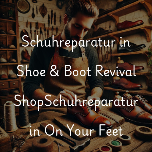 Schuhreparatur in