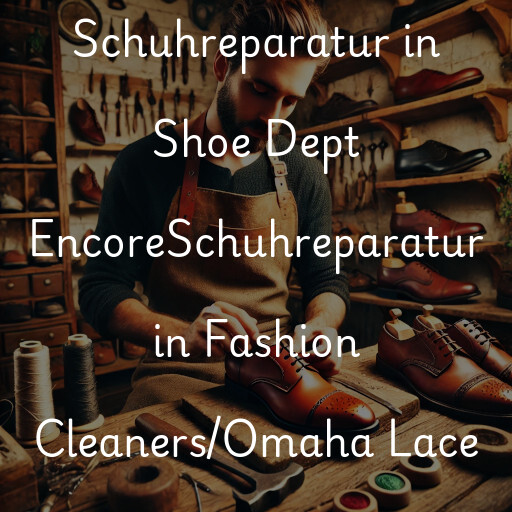 Schuhreparatur in