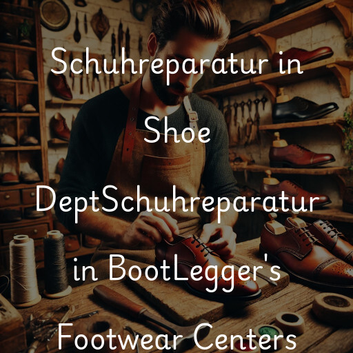 Schuhreparatur in