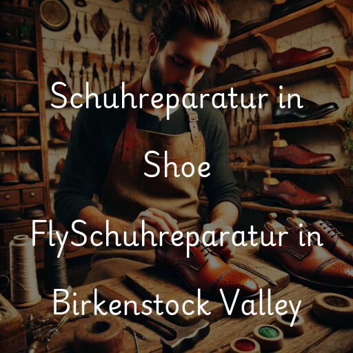 Schuhreparatur in