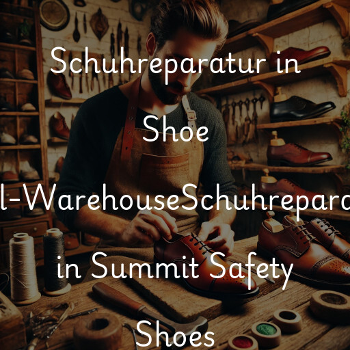 Schuhreparatur in