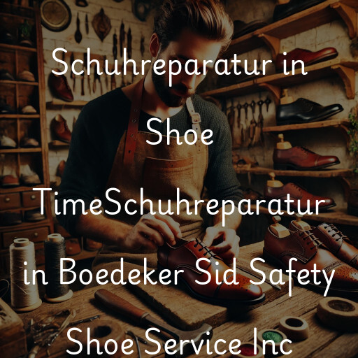 Schuhreparatur in