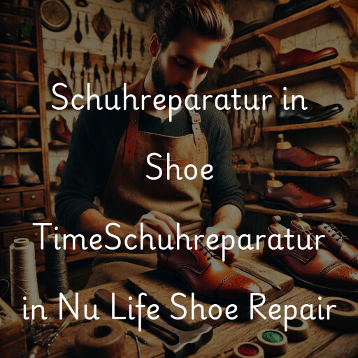 Schuhreparatur in