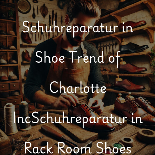 Schuhreparatur in