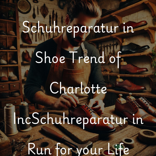 Schuhreparatur in