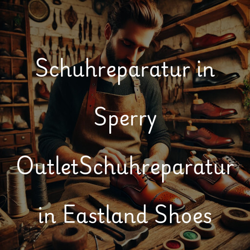 Schuhreparatur in