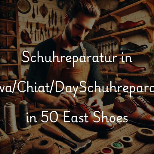 Schuhreparatur in