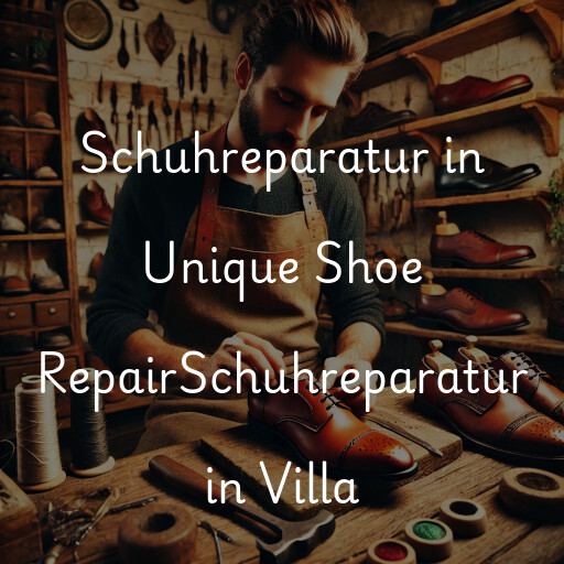 Schuhreparatur in
