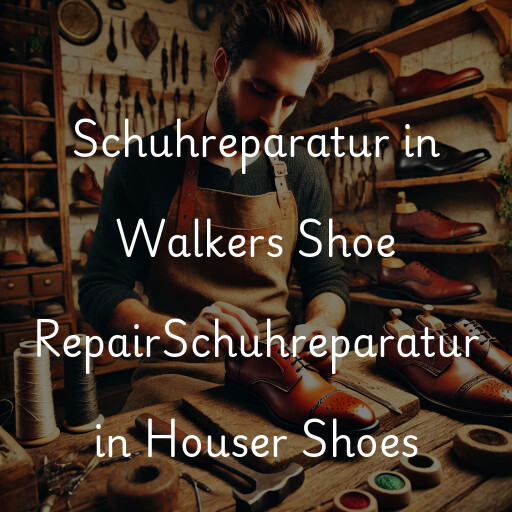 Schuhreparatur in