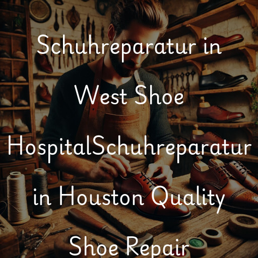 Schuhreparatur in