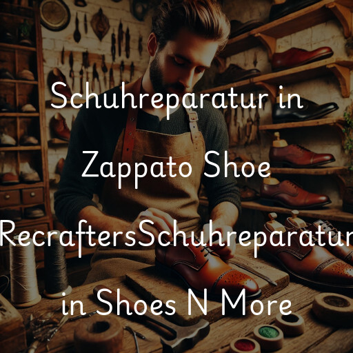 Schuhreparatur in