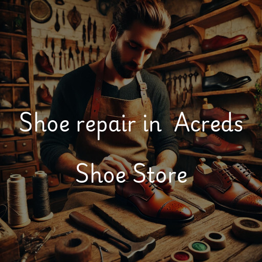 Shoe Repair at  Acreds Shoe Store