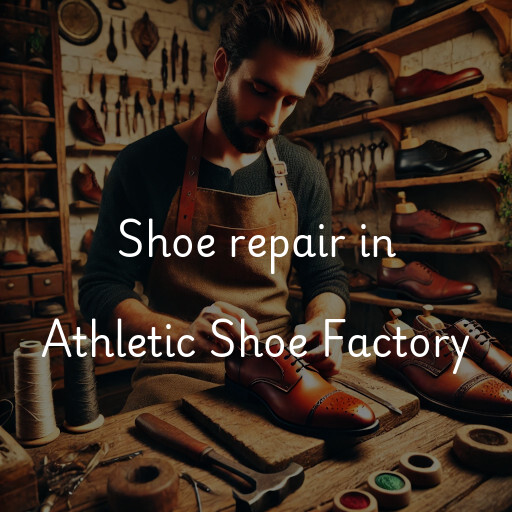 Shoe Repair at  Athletic Shoe Factory